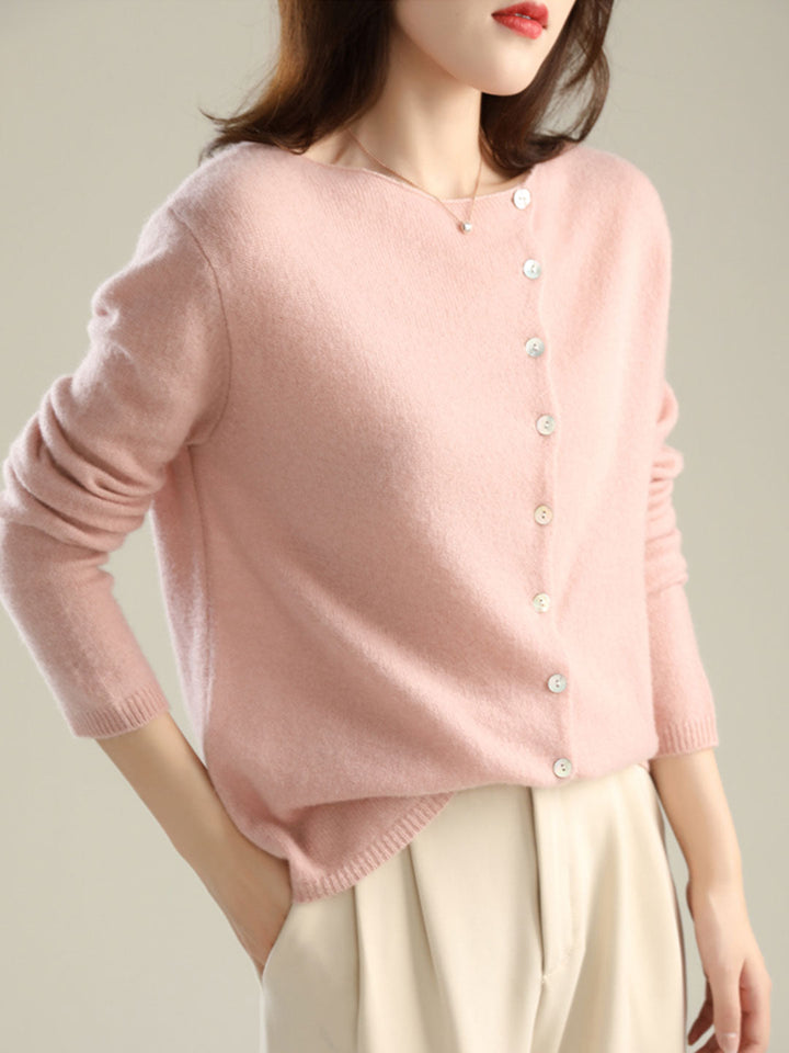 Lilou Soft Button Cardigan