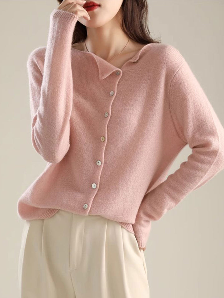 Lilou Soft Button Cardigan
