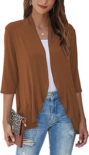Liora Open-Front Cardigan