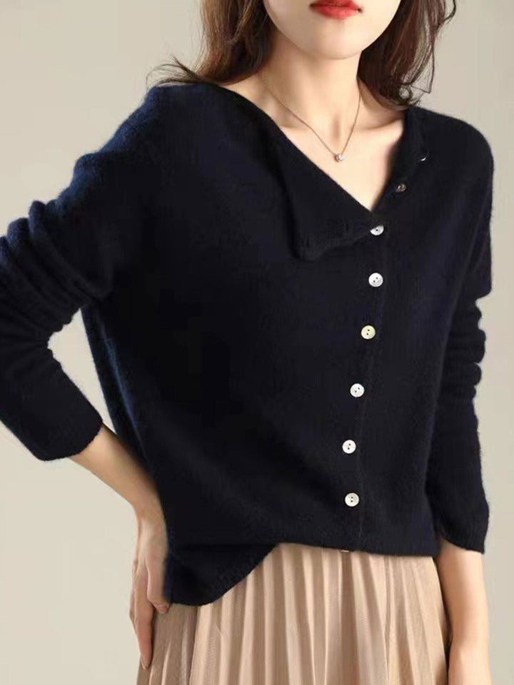 Lilou Soft Button Cardigan