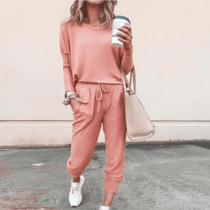 Nylie Relaxed Jogger Lounge Set