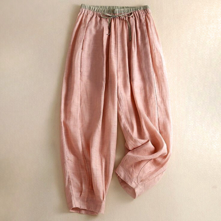 Avelie Linen Tapered Trousers