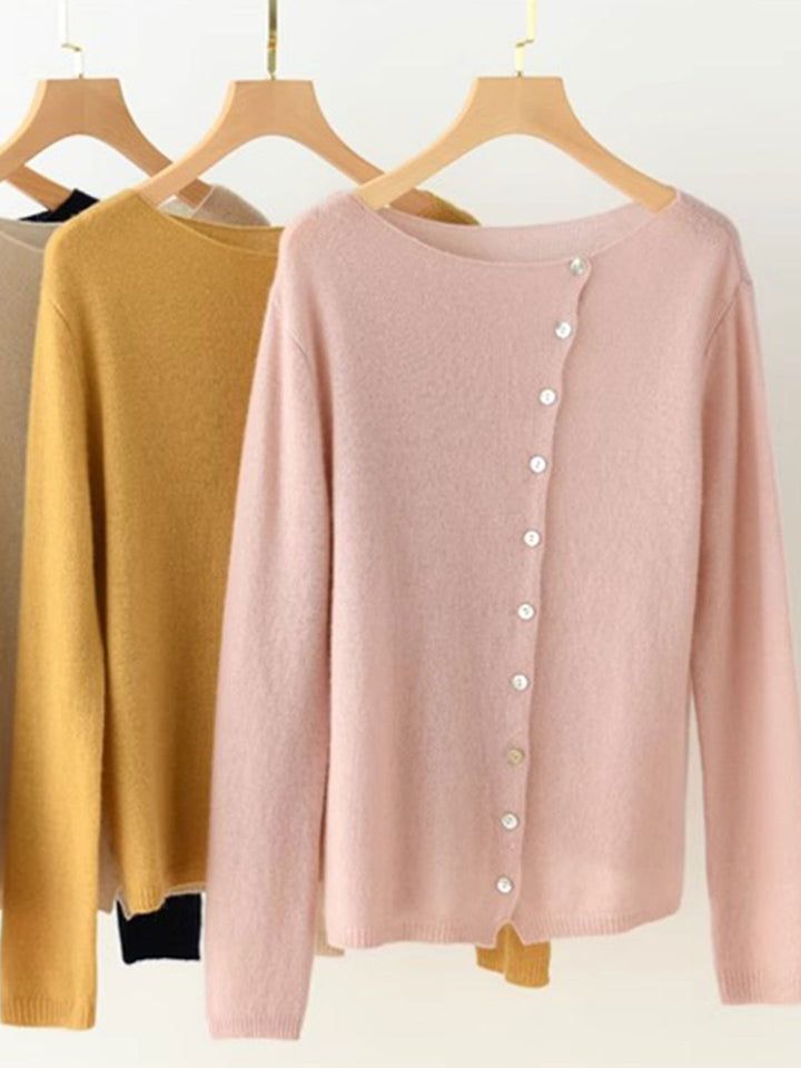 Lilou Soft Button Cardigan