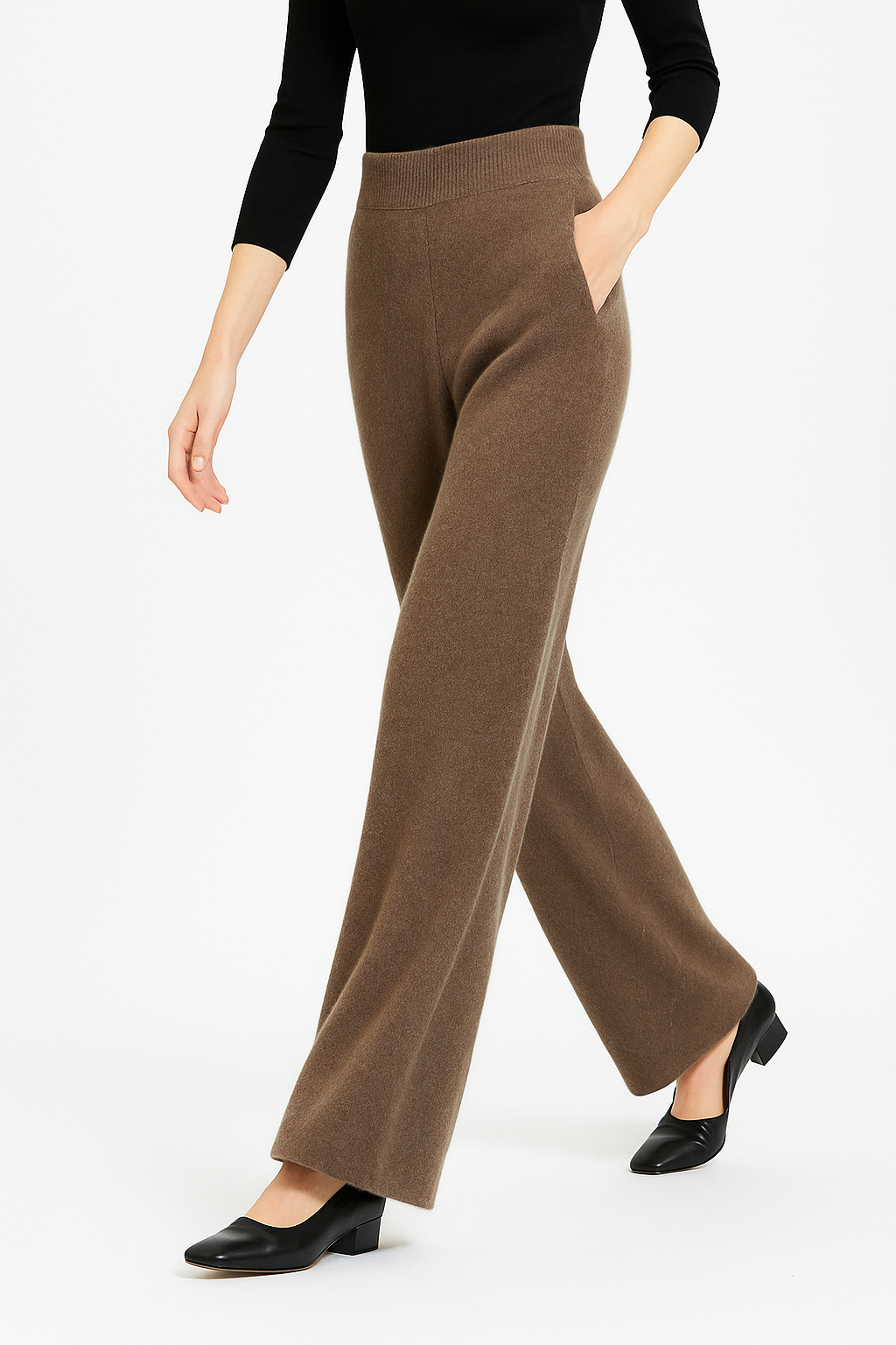 Elowen Cashmere-Blend Lounge Pants