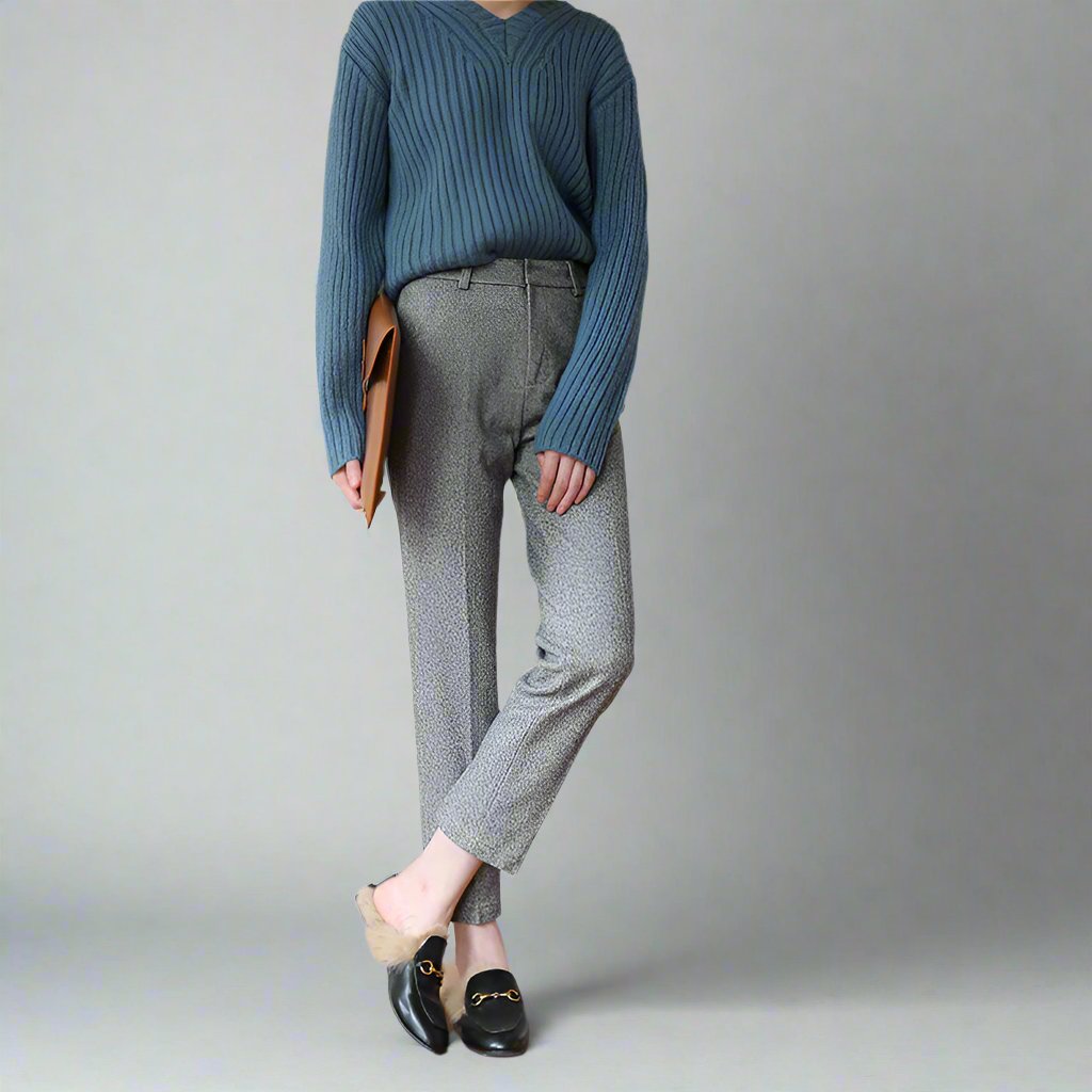 Valentina Straight-Leg Trouser