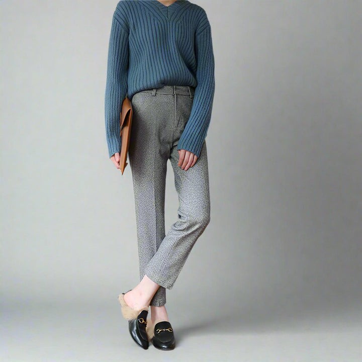 Valentina Straight-Leg Trouser