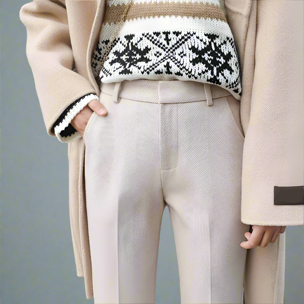 Valentina Straight-Leg Trouser