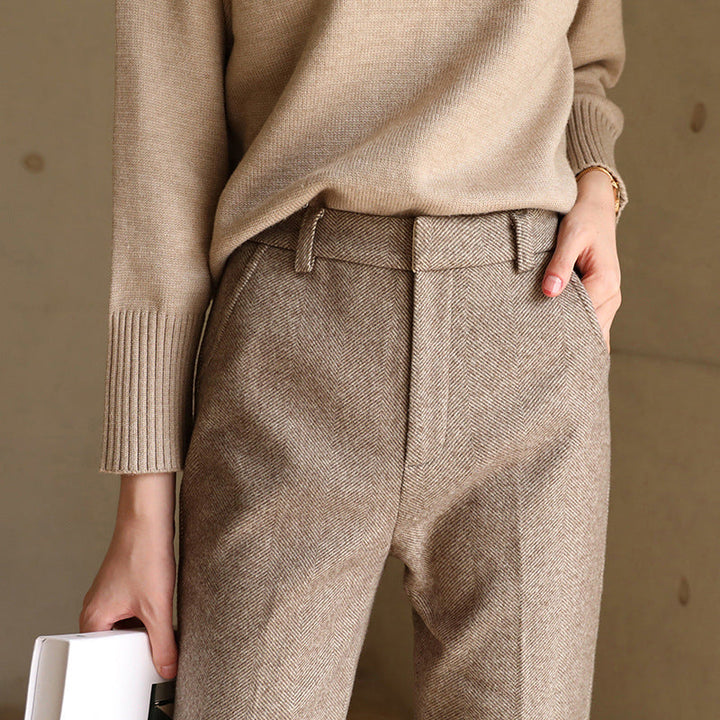 Valentina Straight-Leg Trouser