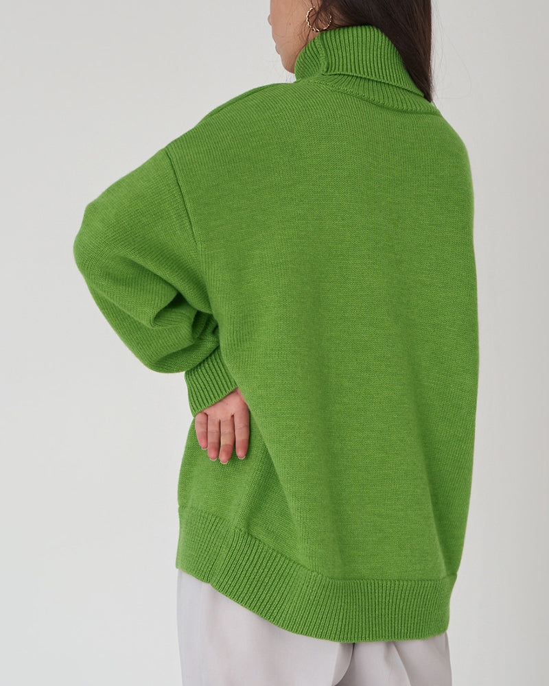 Élodie Roll-Neck Oversized Jumper