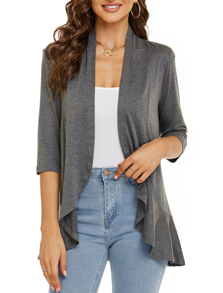 Liora Open-Front Cardigan