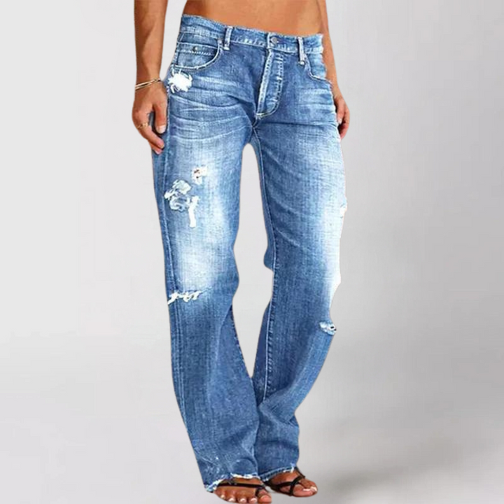 Sorelle Wide-Leg Denim Jean