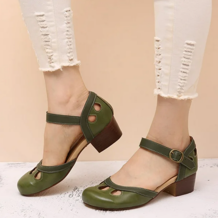 Patti Low Heeled Comfort Sandals