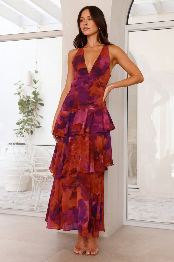 Eileen Tiered Maxi Dress