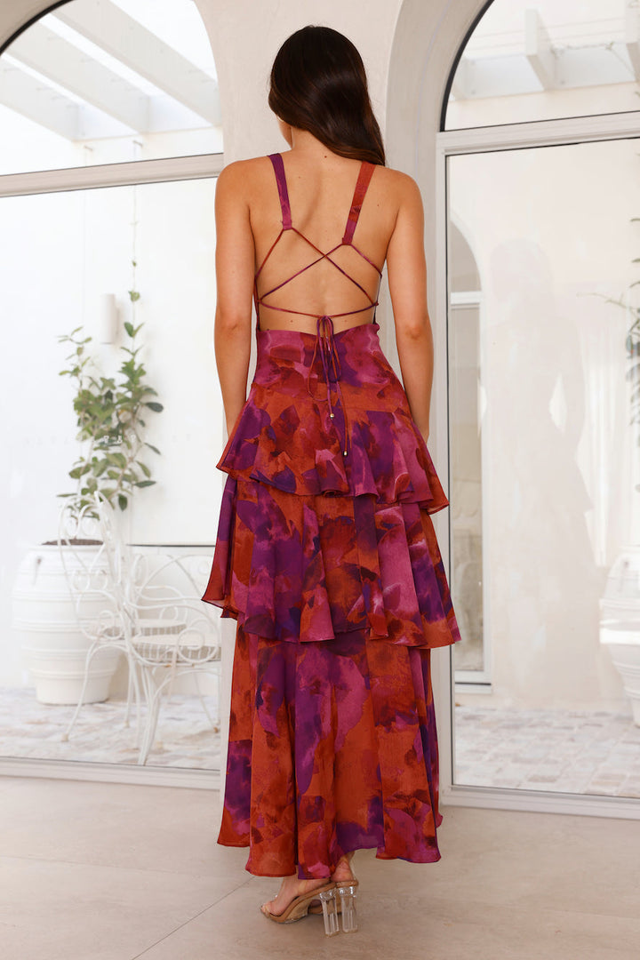 Eileen Tiered Maxi Dress