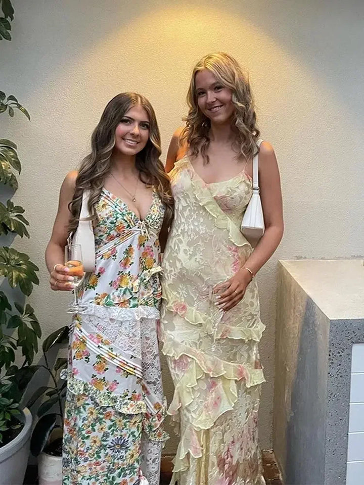 Willow Flowing Strap Maxi Dress