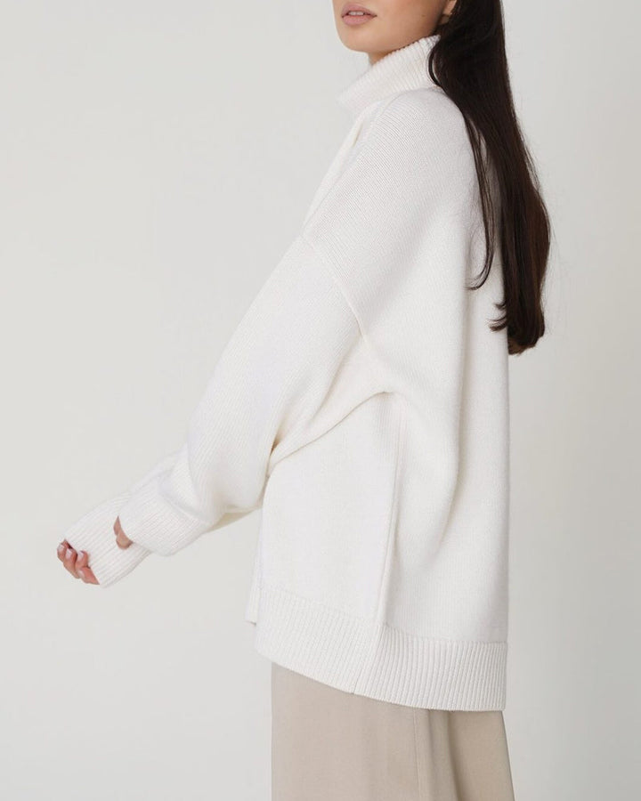 Élodie Roll-Neck Oversized Jumper