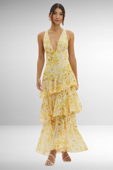 Eileen Tiered Maxi Dress