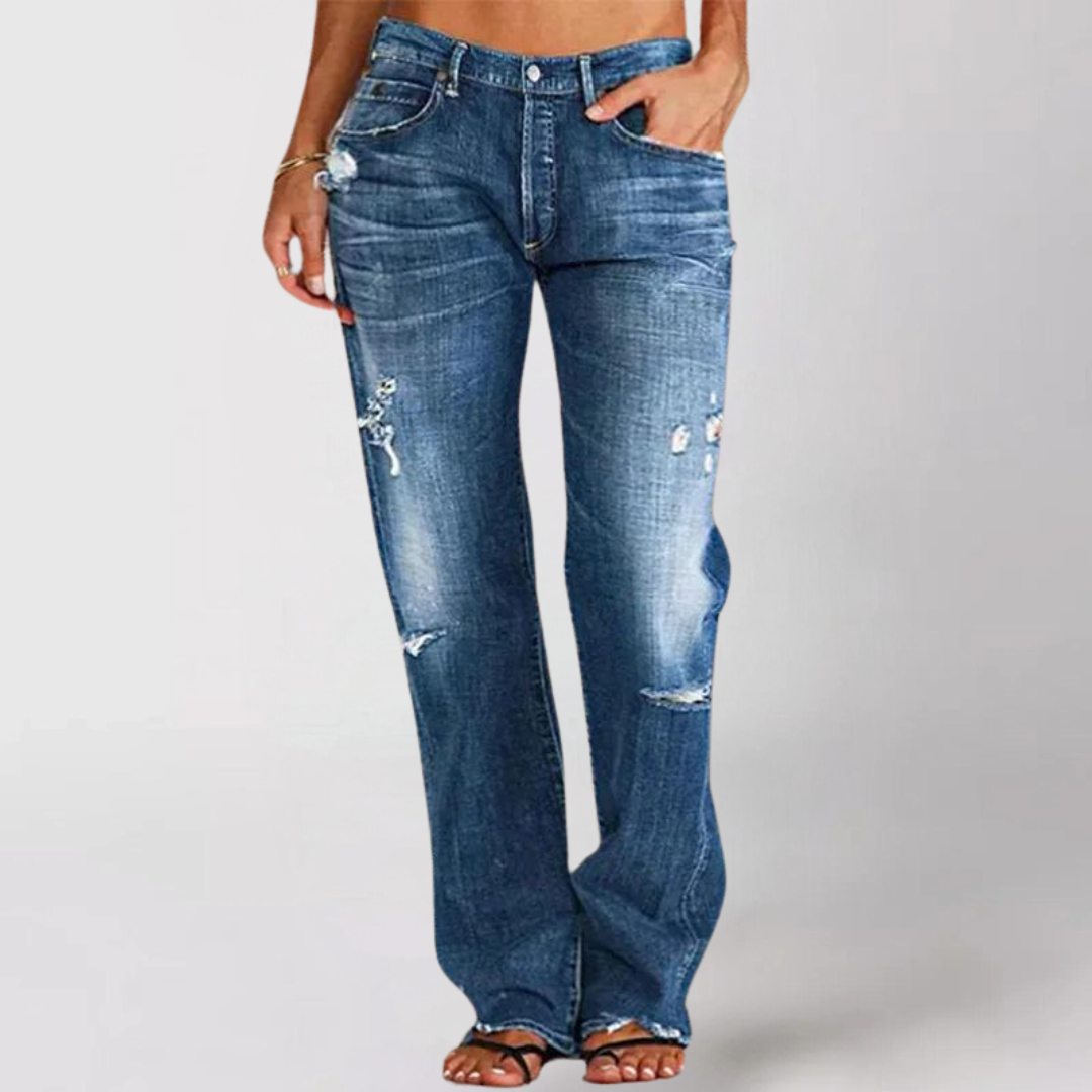 Sorelle Wide-Leg Denim Jean