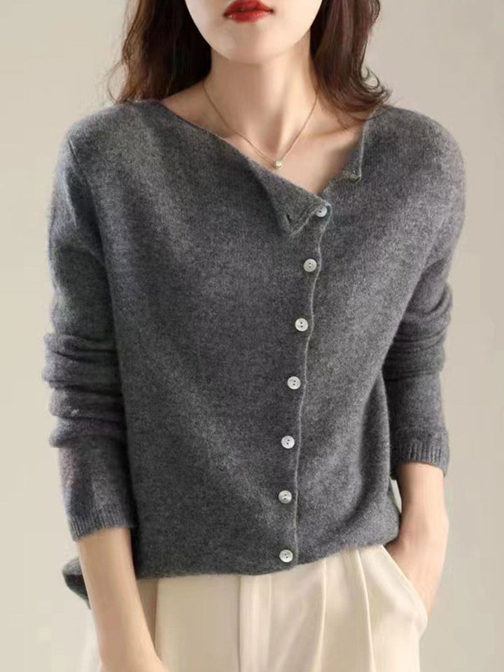 Lilou Soft Button Cardigan