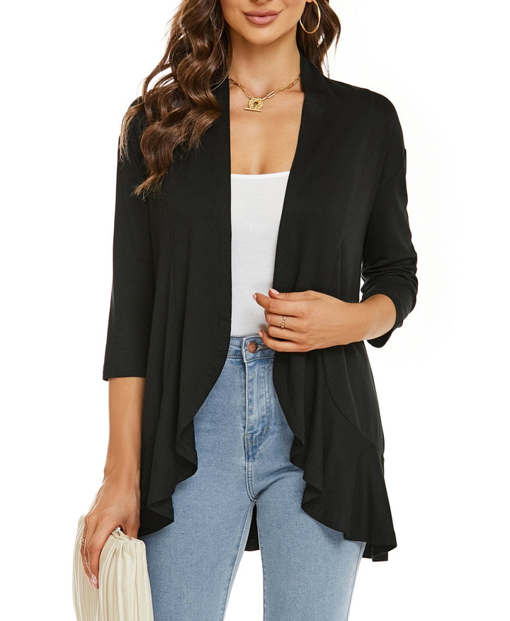Liora Open-Front Cardigan