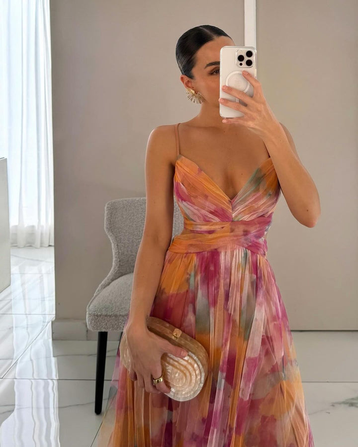 Madeline Floral Maxi Dress
