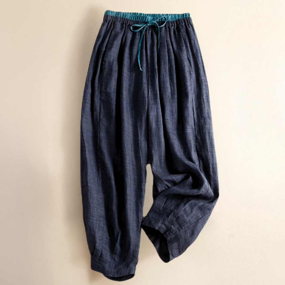 Avelie Linen Tapered Trousers