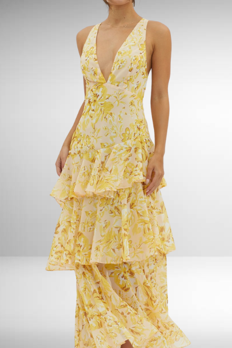 Eileen Tiered Maxi Dress