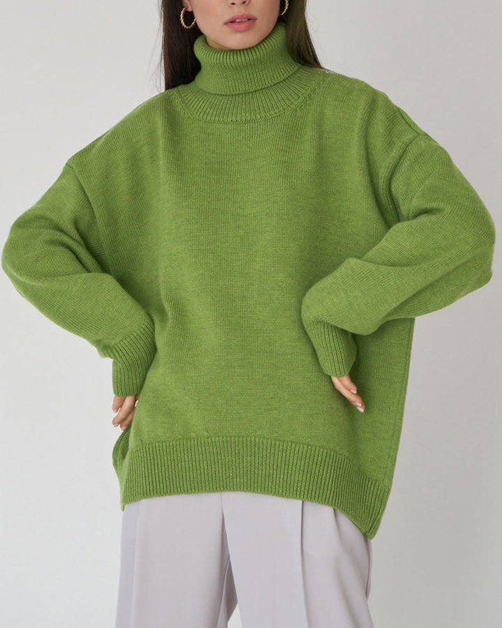 Élodie Roll-Neck Oversized Jumper