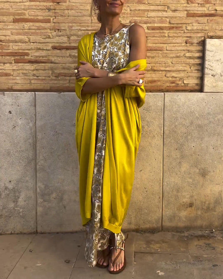 Isolde Cardigan Maxi Dress