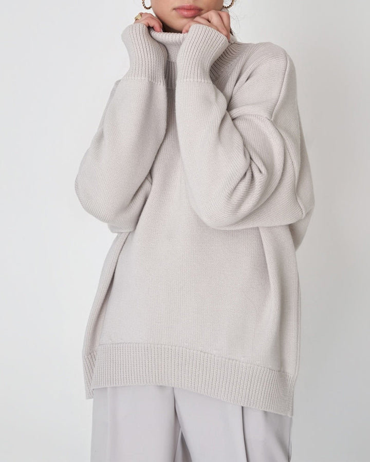 Élodie Roll-Neck Oversized Jumper