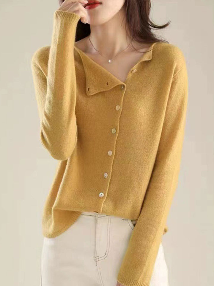 Lilou Soft Button Cardigan