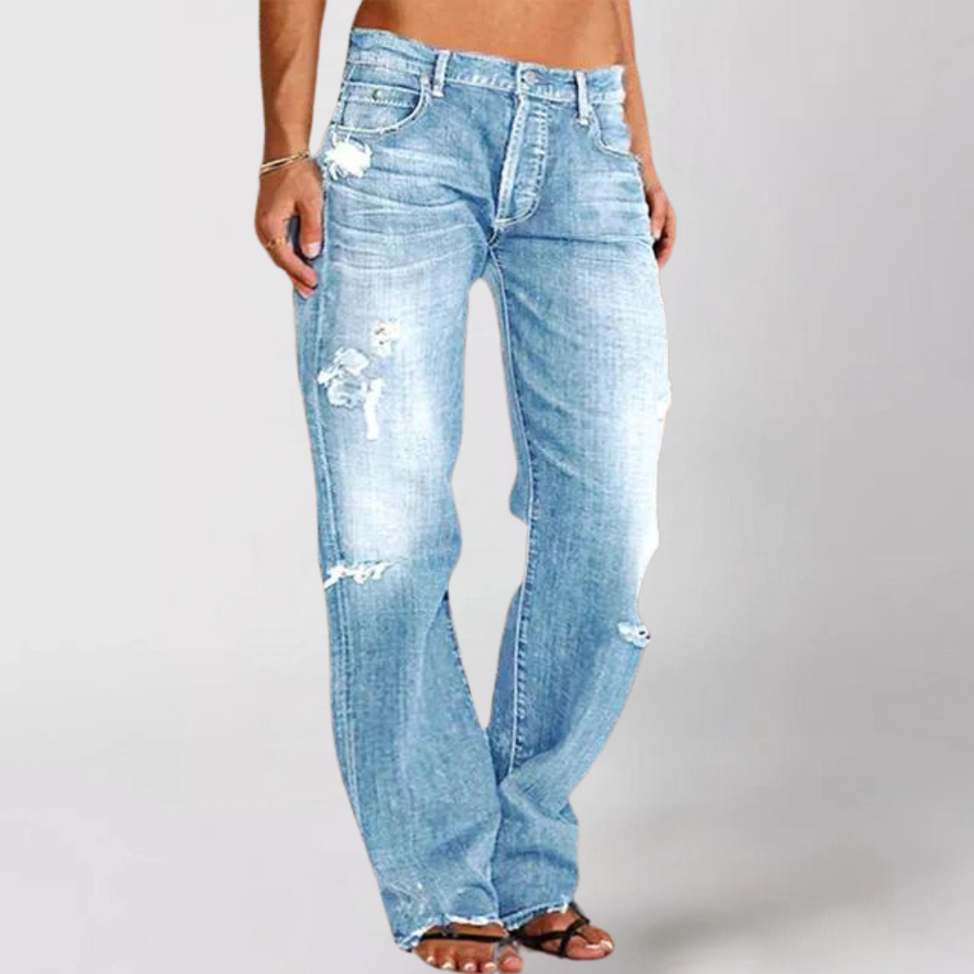 Sorelle Wide-Leg Denim Jean