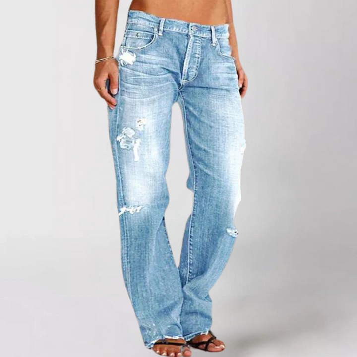 Sorelle Wide-Leg Denim Jean