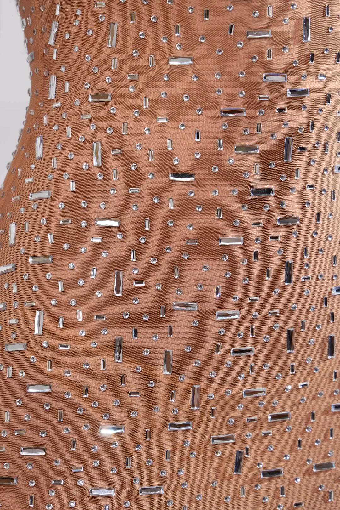Lucienne Rhinestone Bodycon Maxi Dress