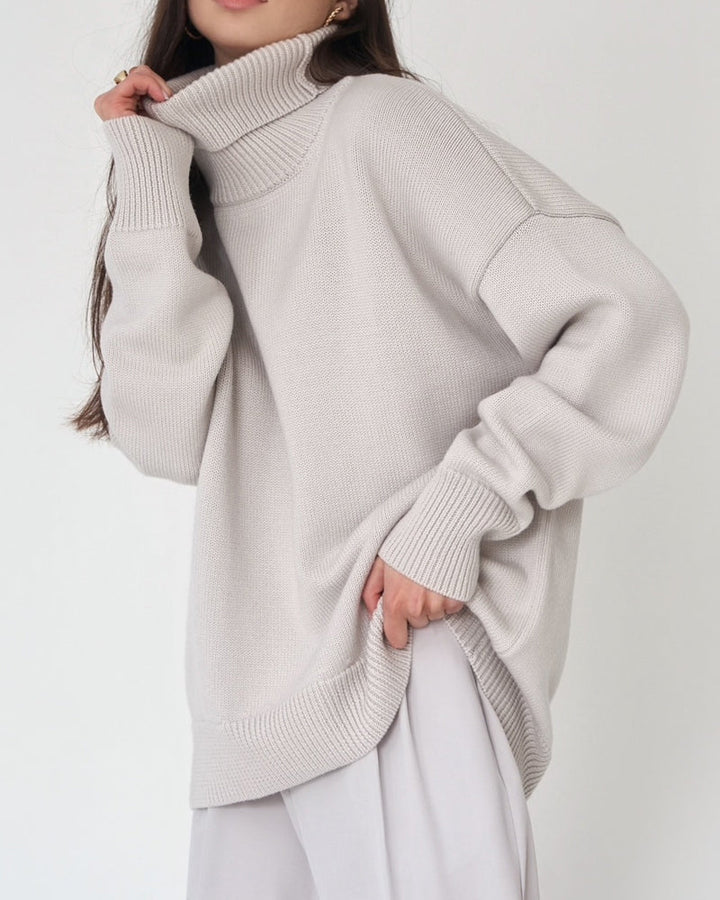 Élodie Roll-Neck Oversized Jumper