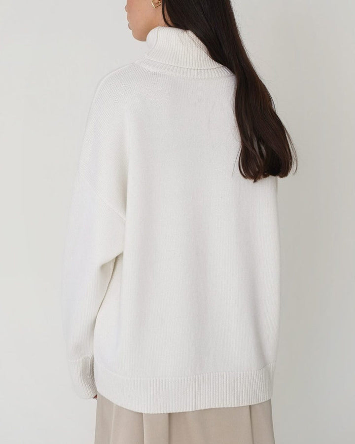 Élodie Roll-Neck Oversized Jumper