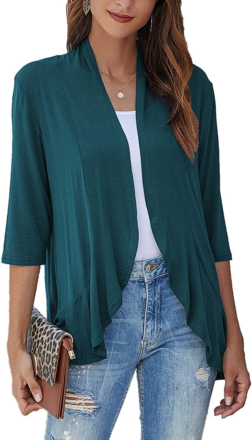 Liora Open-Front Cardigan