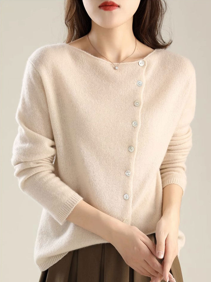 Lilou Soft Button Cardigan