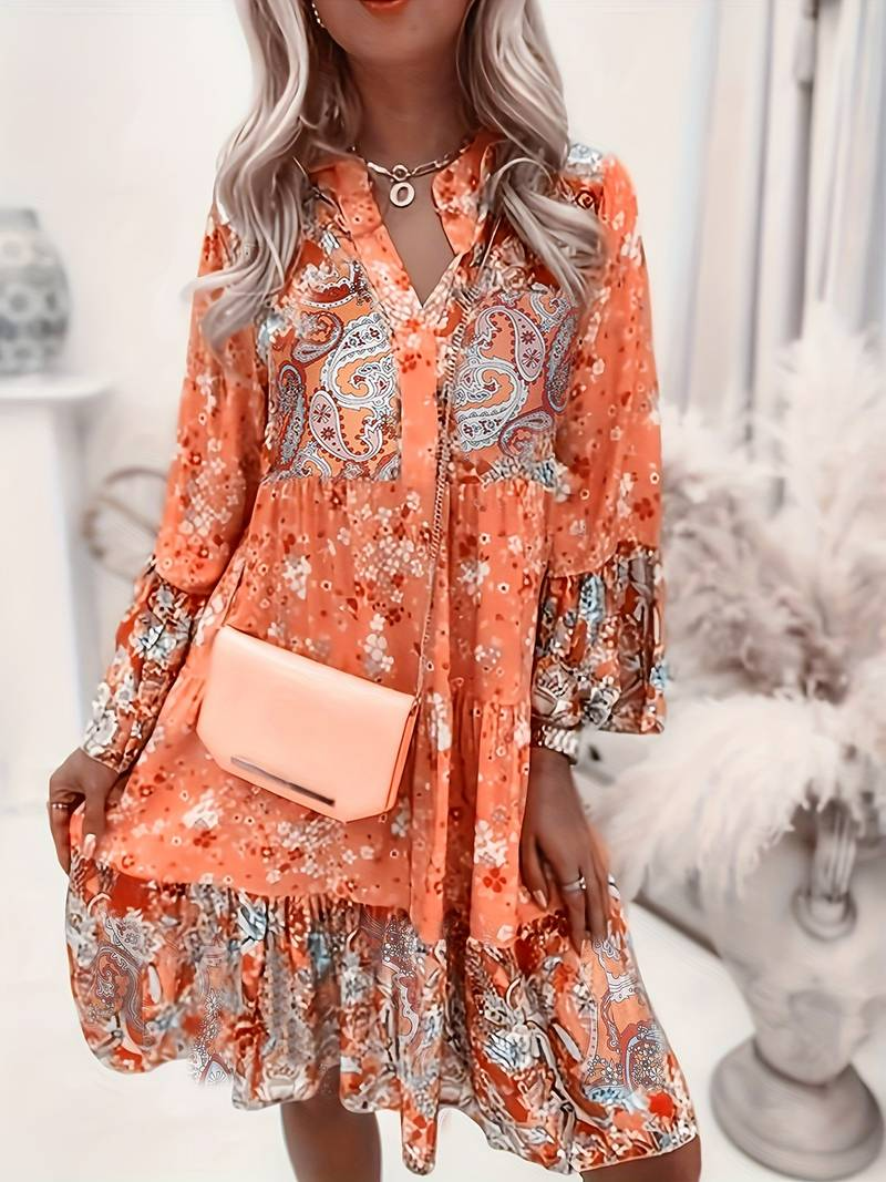 Elowen Floral Boho Dress