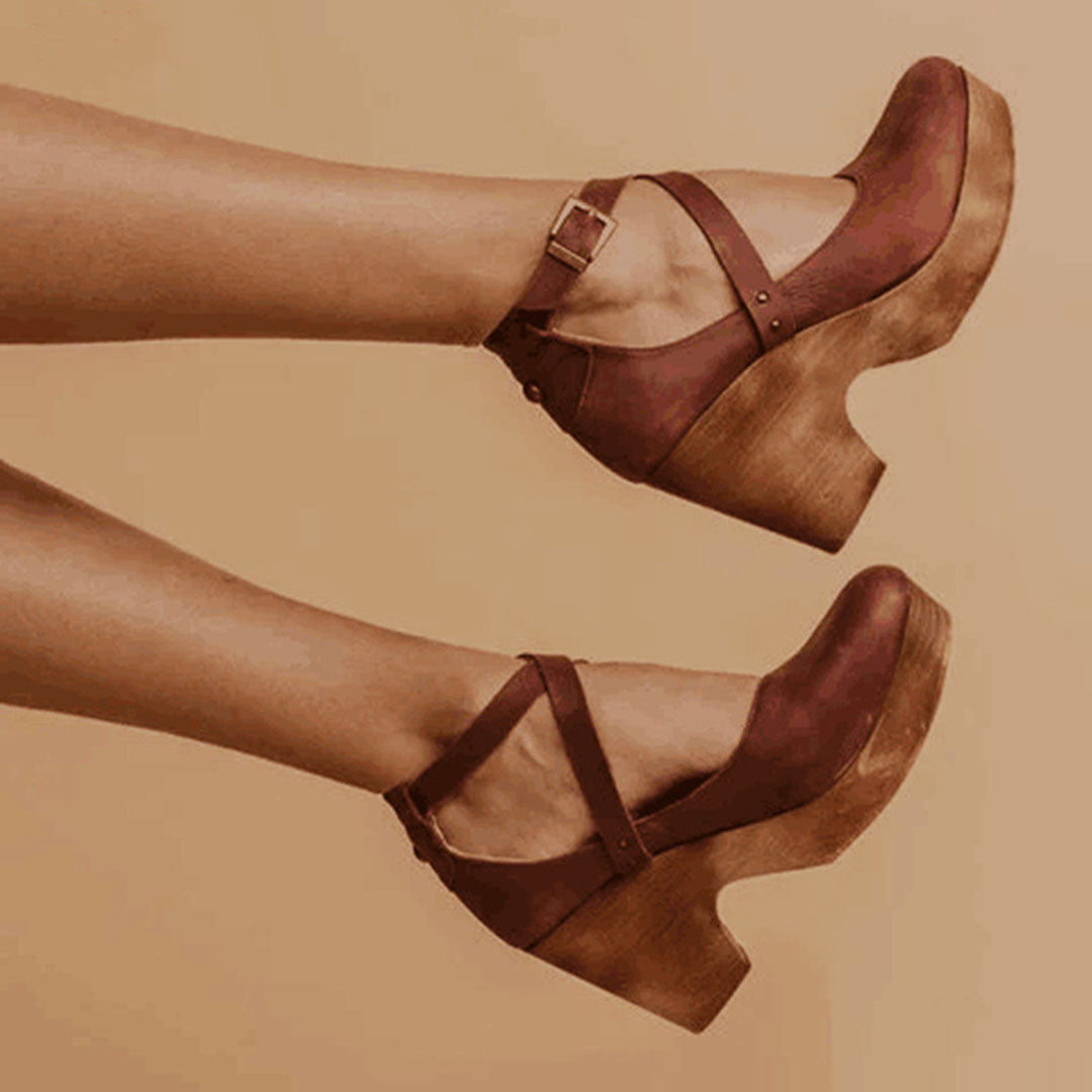 Teresa Closed Toe Wedge Heels