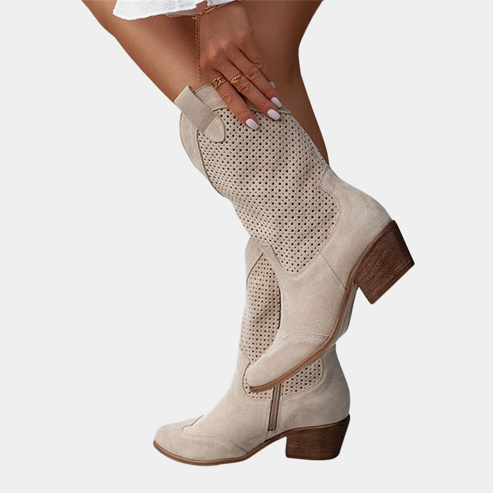 Natalie Western Orthopedic Ankle Boots