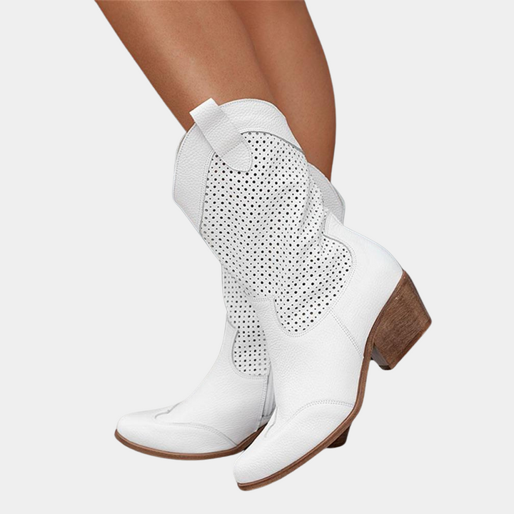 Natalie Western Orthopedic Ankle Boots