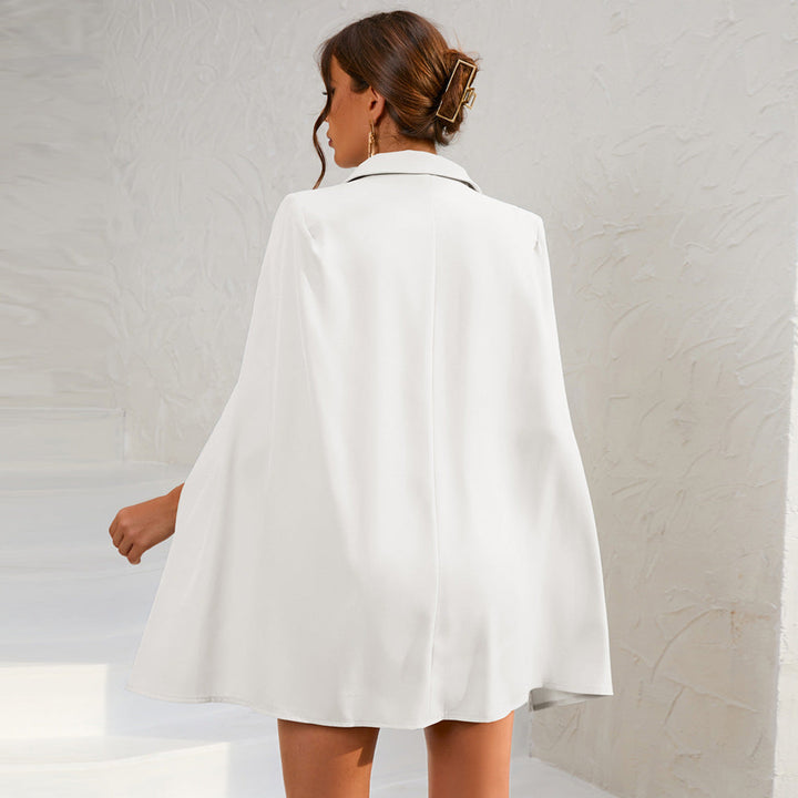 Marcella Cape Blazer Mini Dress