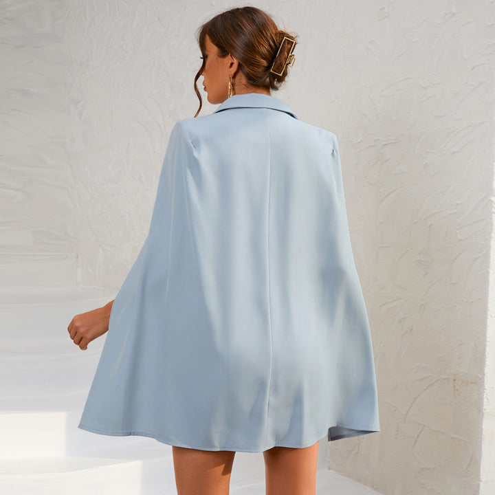Marcella Cape Blazer Mini Dress