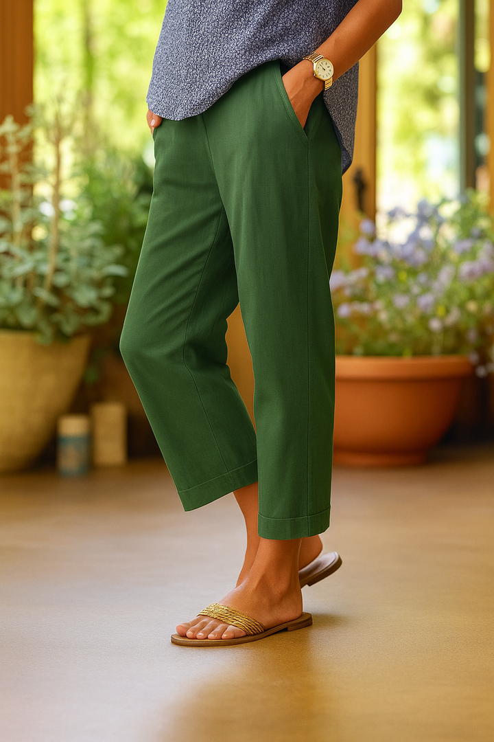 Rita Relaxed Straight Leg Trousers