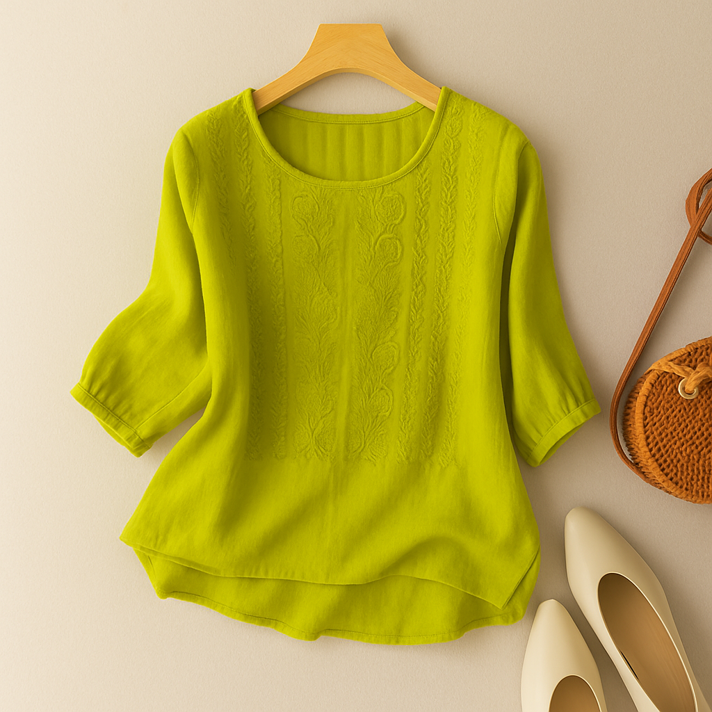 Sonia Embroidered Relaxed Blouse