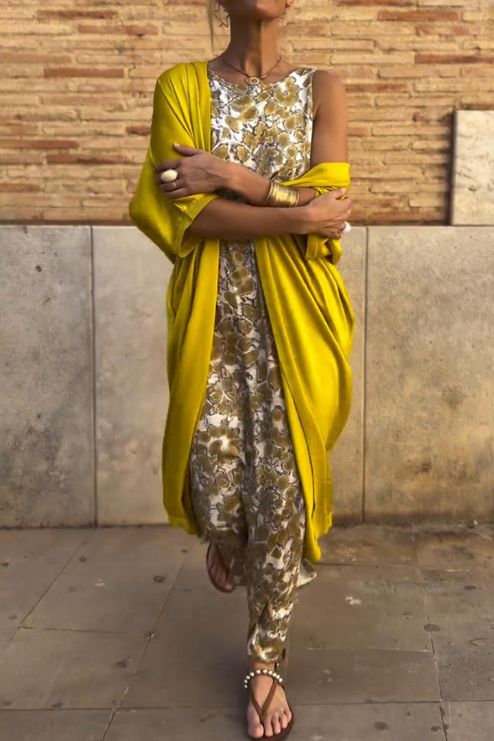 Isolde Cardigan Maxi Dress