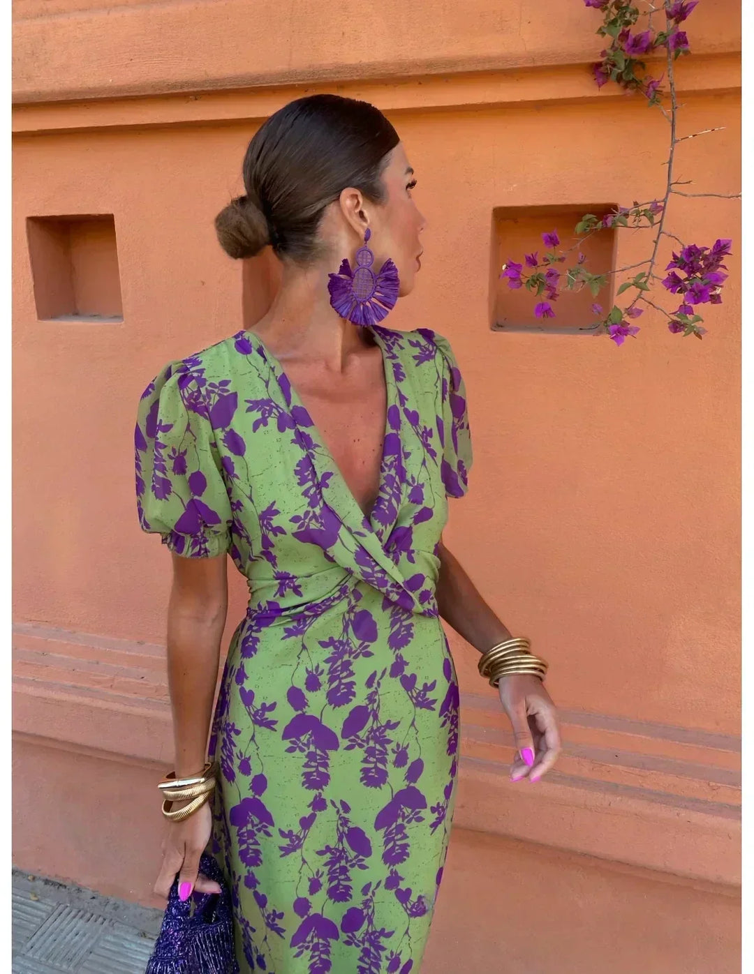 Kiera Sophisticated Summer Midi Dress