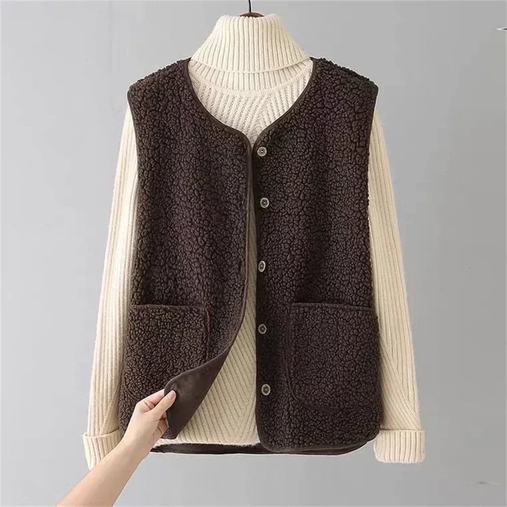 Celeste Soft Comfort Teddy Vest
