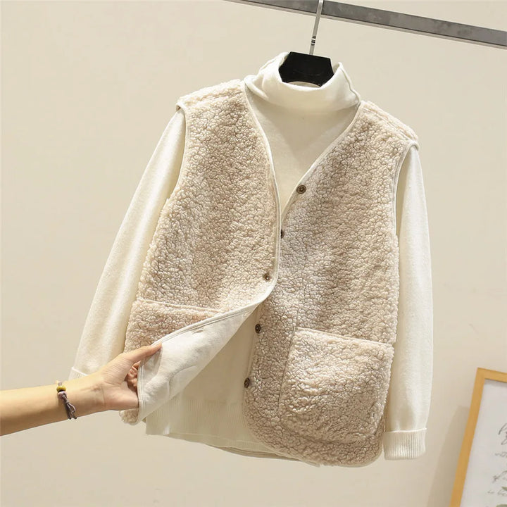 Celeste Soft Comfort Teddy Vest